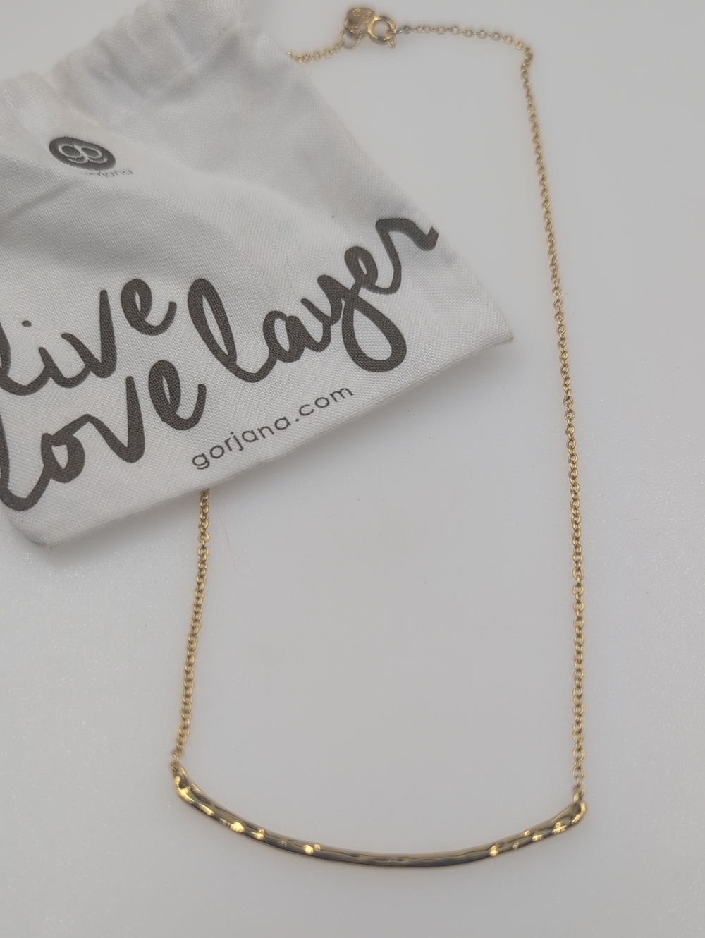 Gorjana Gold Taner Bar Necklace A4